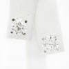 Picture of Platinum Diamond Solitaire Stud Earrings