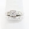 Picture of Vintage 14k White Gold Diamond Bridal Set