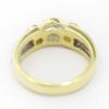 Picture of 18k Yellow Gold Bezel Set Diamond Ring