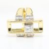 Picture of 18k Yellow Gold Diamond Slide Ring