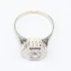 Picture of Vintage 14k White Gold Old European Cut Diamond Ring