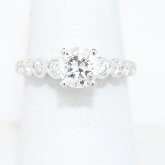 Picture of 14k White Gold Diamond Ring