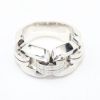 Picture of 18k White Gold Diamond Chain Link Ring