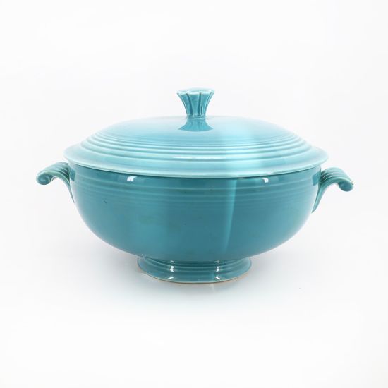 Picture of Fiesta Turquoise (Older) Covered Casserole