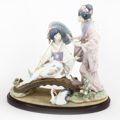 Picture of "Springtime in Japan" Porcelain Figurine