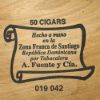 Picture of Arturo Fuente Hand Painted Cigar Box by New Orleans Artist, CBT