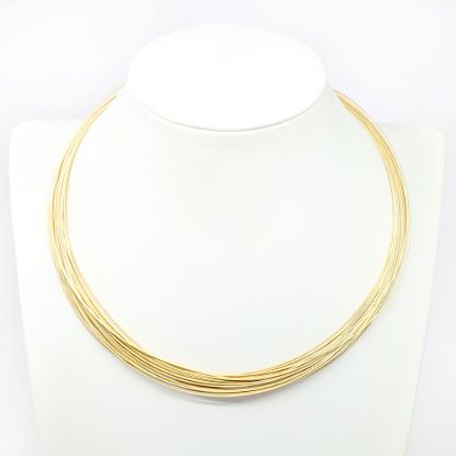 Picture of Tiffany & Co. 18k Yellow Gold Wire Strand Necklace