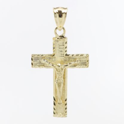 Picture of 14k Yellow Gold Crucifix Pendant