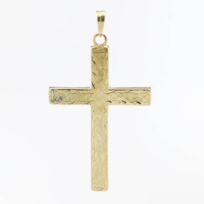 Picture of 14k Yellow Gold Cross Pendant