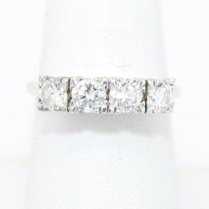 Picture of 14k White Gold Diamond Ring