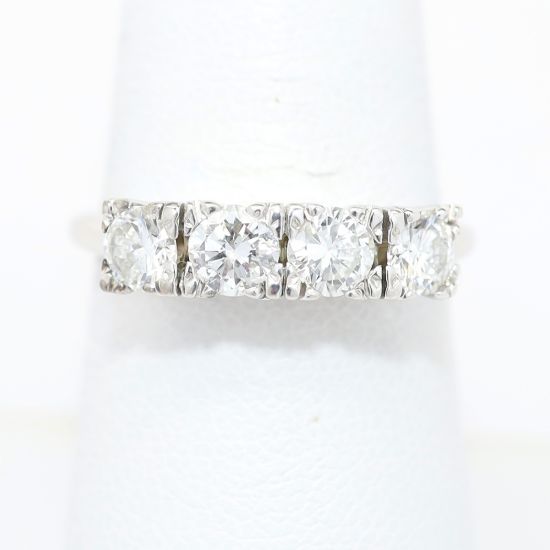 Picture of 14k White Gold Diamond Ring