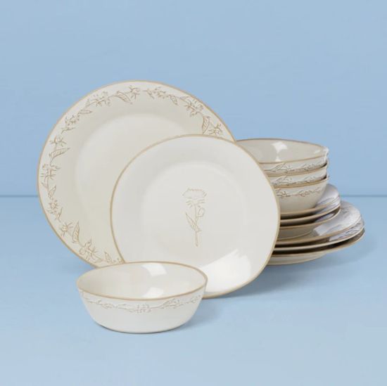 Picture of New 12-Piece Dinnerware Set