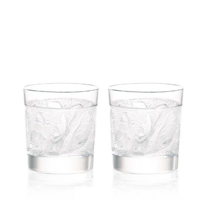 Picture of Owl Pair of Old Fashioned Tumblers
