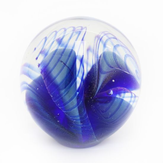 Picture of Eickholt Art Glass Sphere in Blue