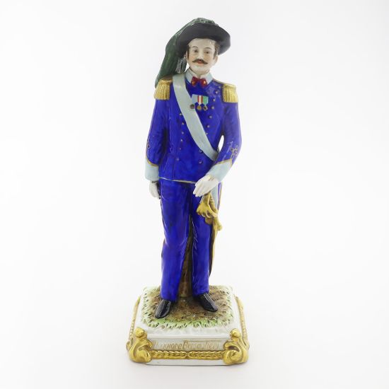 Picture of Italian Capodimonte Military Officer Figurine