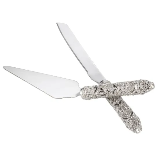 Picture of Windsor Silver Cake Knife & Server Set