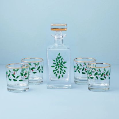 Picture of New 5-Piece Decanter & Whiskey Glass Set