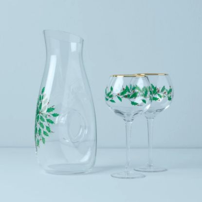 Picture of New 3-Piece Decanter & Wine Glass Set