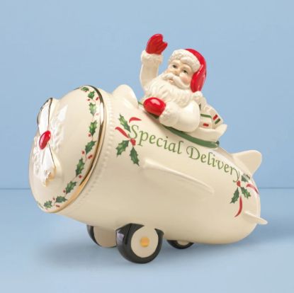 Picture of New Santa Airplane Cookie Jar