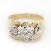 Picture of 14k Yellow Gold Brilliant Diamond Bridal Set