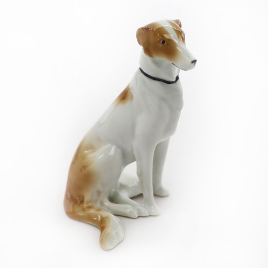Picture of Fritz Pfeffer Gotha Porcelain Borzoi Dog Figurine