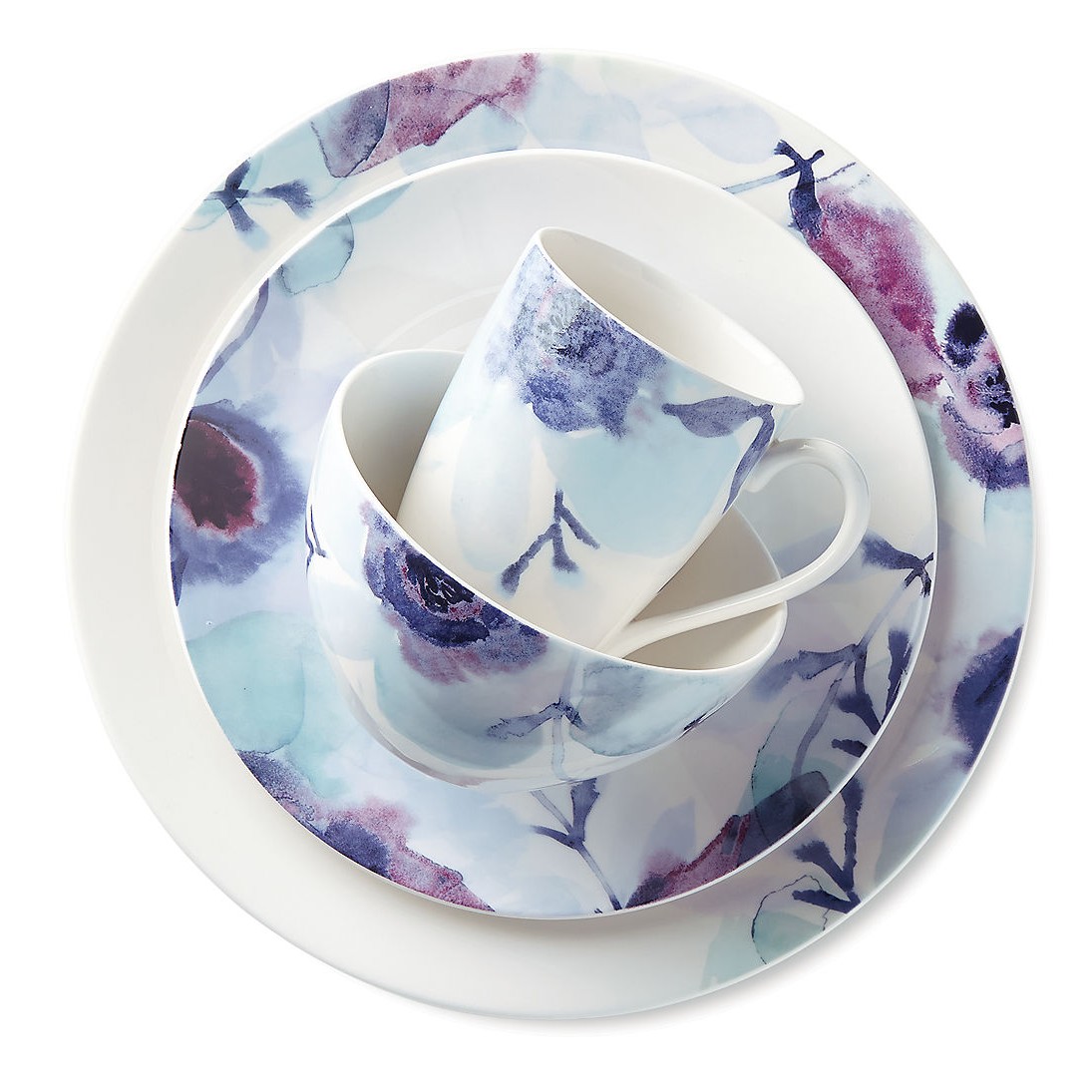 Picture for category Indigo Watercolor, Floral