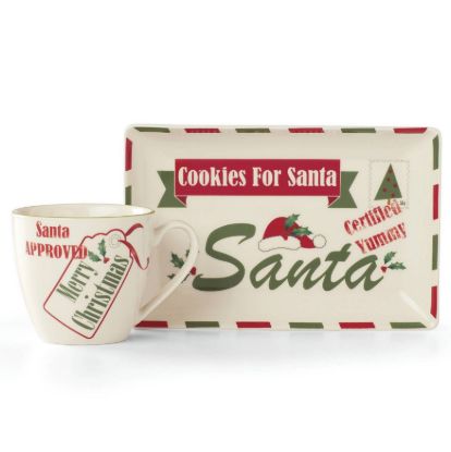 Picture of New Cookies & Milk for Santa Set