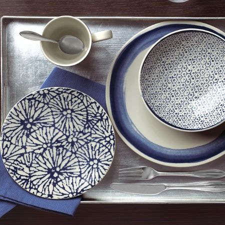 Picture for pattern Market Place, Indigo