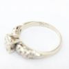 Picture of Vintage 14k White Gold & Diamond Engagement Ring