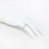 Picture of Antique 18k White Gold Floral Motif Wedding Band with Milgrain Detailing