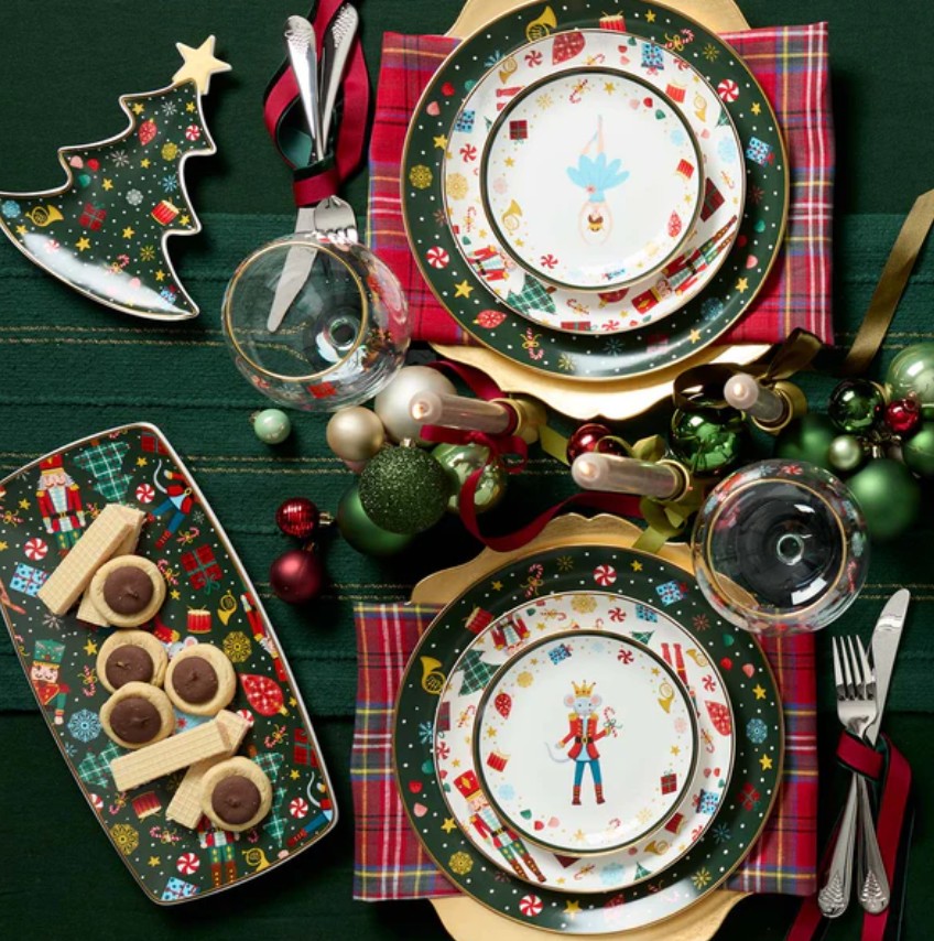 Show products in the Nutcracker Ballet pattern