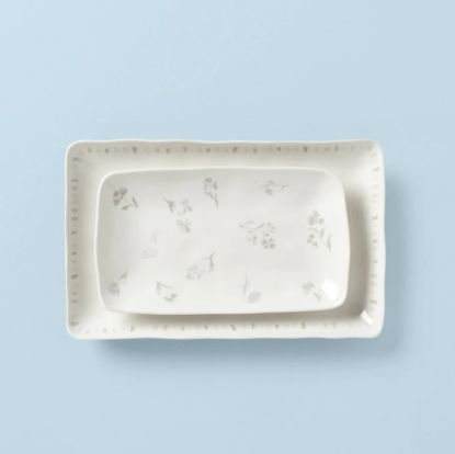 Picture of New 2-Piece Nesting Platter Set