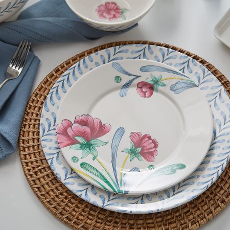 Picture for pattern Poppies on Blue, Melamine