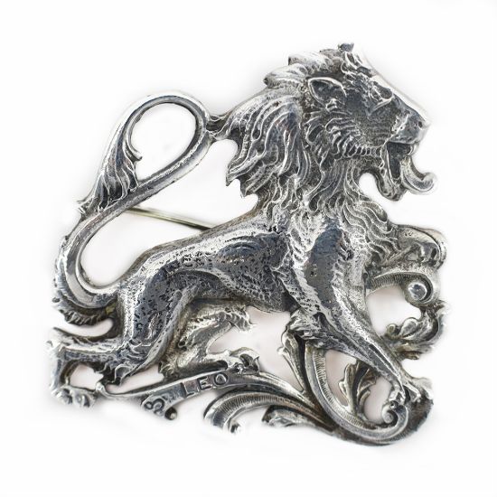 Picture of Vintage Guglielmo Cini Leo Zodiac Brooch