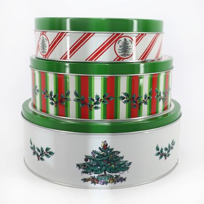 Picture of Christmas Tree Nesting Tin Set