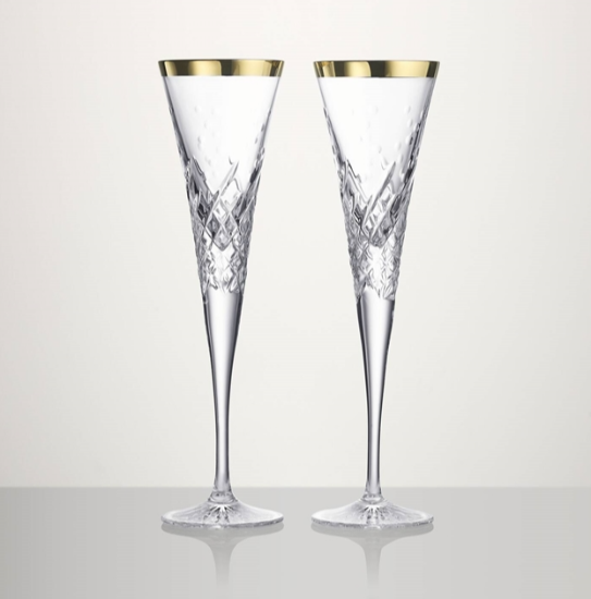 Picture of New Gilded Toasting Flute 4.5oz, Set of 2