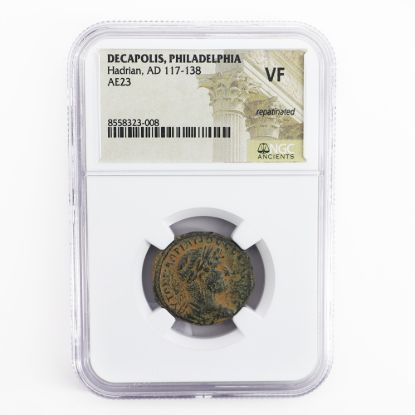 Picture of Decapolis, Philadelphia Hadrian, AD 117-138 AE23 VF