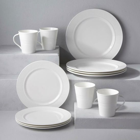 Picture of New 12-Piece Dinnerware Set, Seven Degree