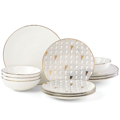 Picture of New 12-Piece Dinnerware Set