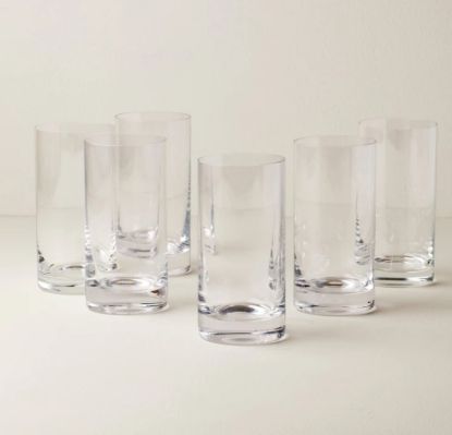 Picture of New Cylinder Highball Glasses, Set of 6