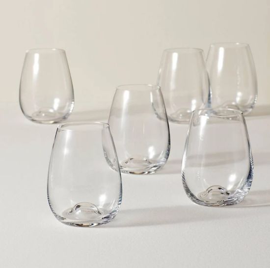 Picture of New All-Purpose Stemless Wine Glasses, Set of 6