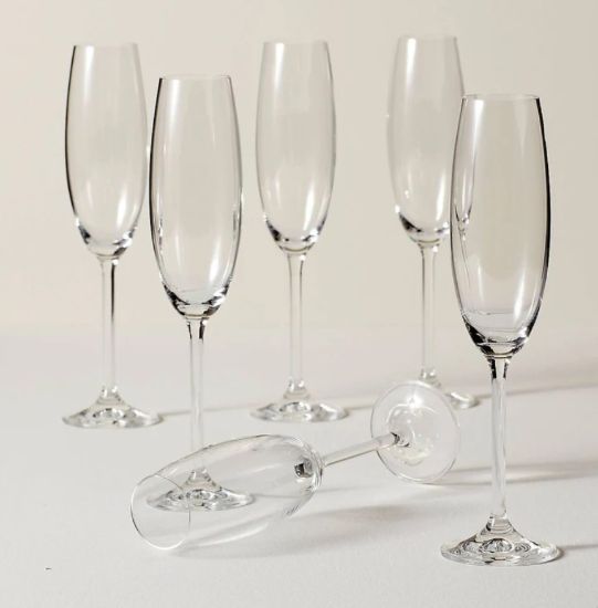 Picture of New Classic Champagne Flutes, Set of 6