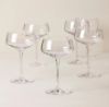 Picture of New Angled Optic Champagne Coupes, Set of 6