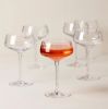 Picture of New Angled Optic Champagne Coupes, Set of 6