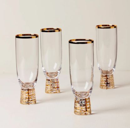 Picture of New Champagne Flutes, Set of 4
