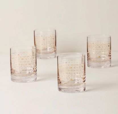 Picture of New Double Old Fashioned Glasses, Set of 4