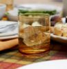 Picture of New Tall Amber Glasses, Set of 4