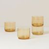 Picture of New Short Amber Glasses, Set of 4