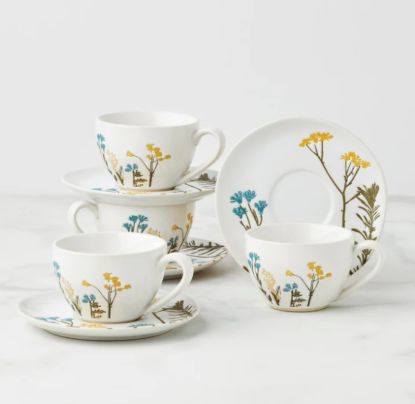 Picture of New Set of 4 Espresso Cups & Saucers