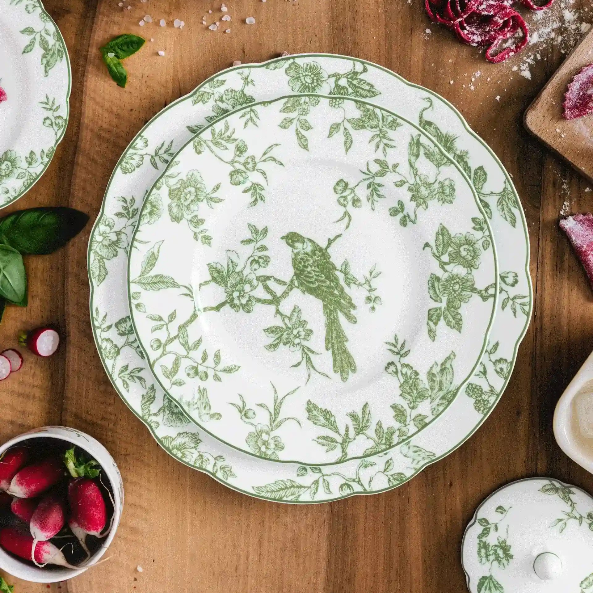 Show products in the Albertine, Green pattern